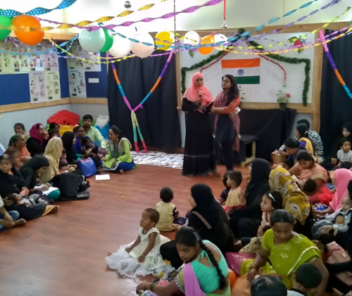 Family gathering for early intervention program