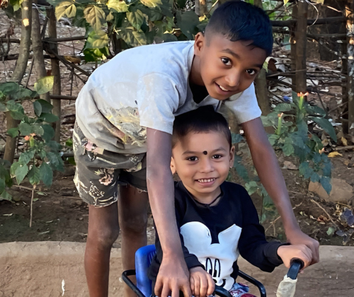 Picture of tribal kids